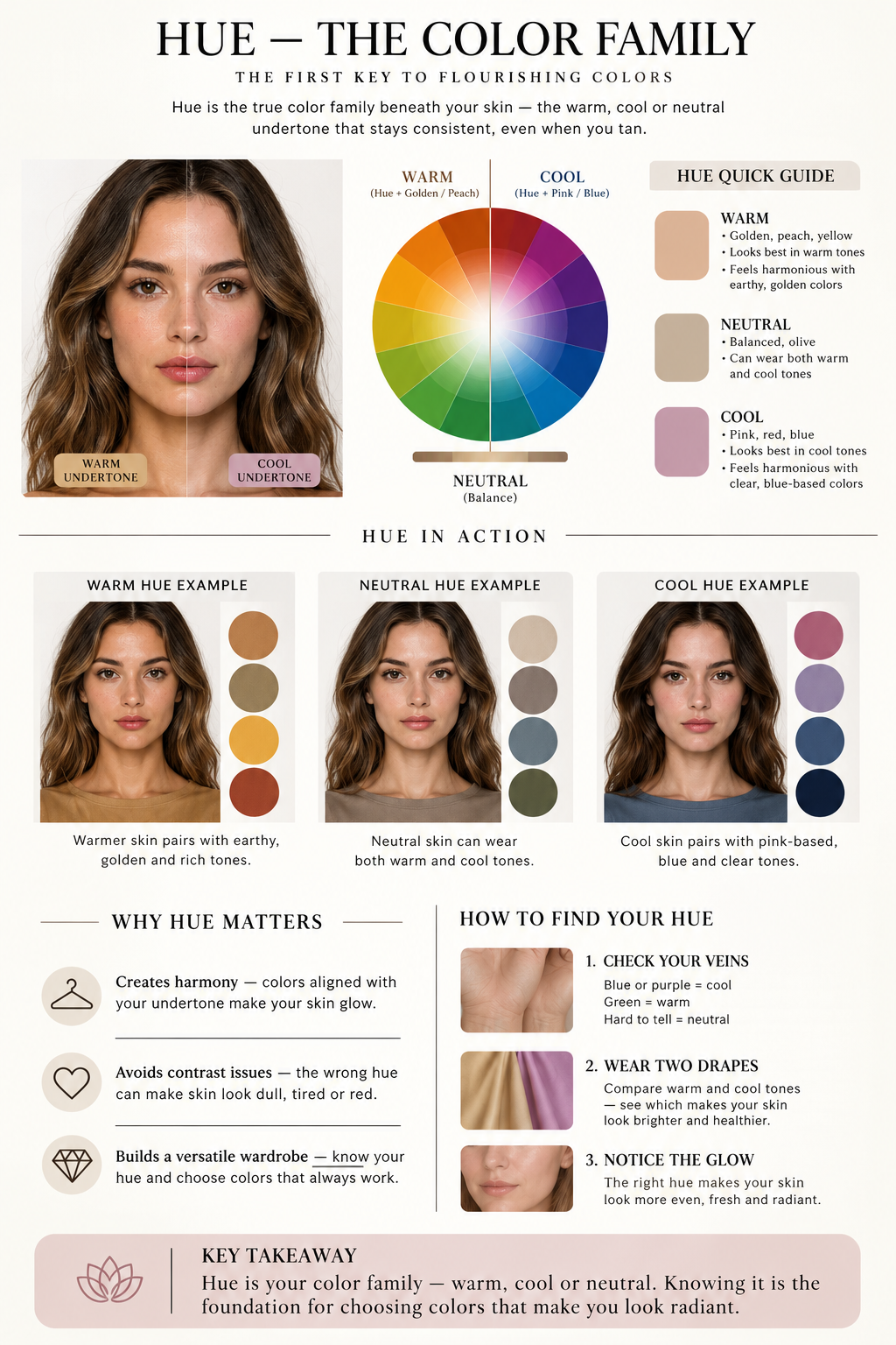 Hue color family